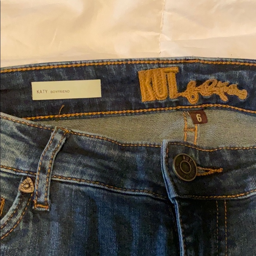 KUT from the cloth Katy Boyfriend Jeans size 6 - Picture 2 of 4